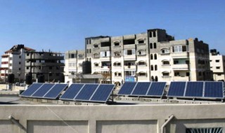Fotovoltaico ed eolico per dare speranza a Gaza