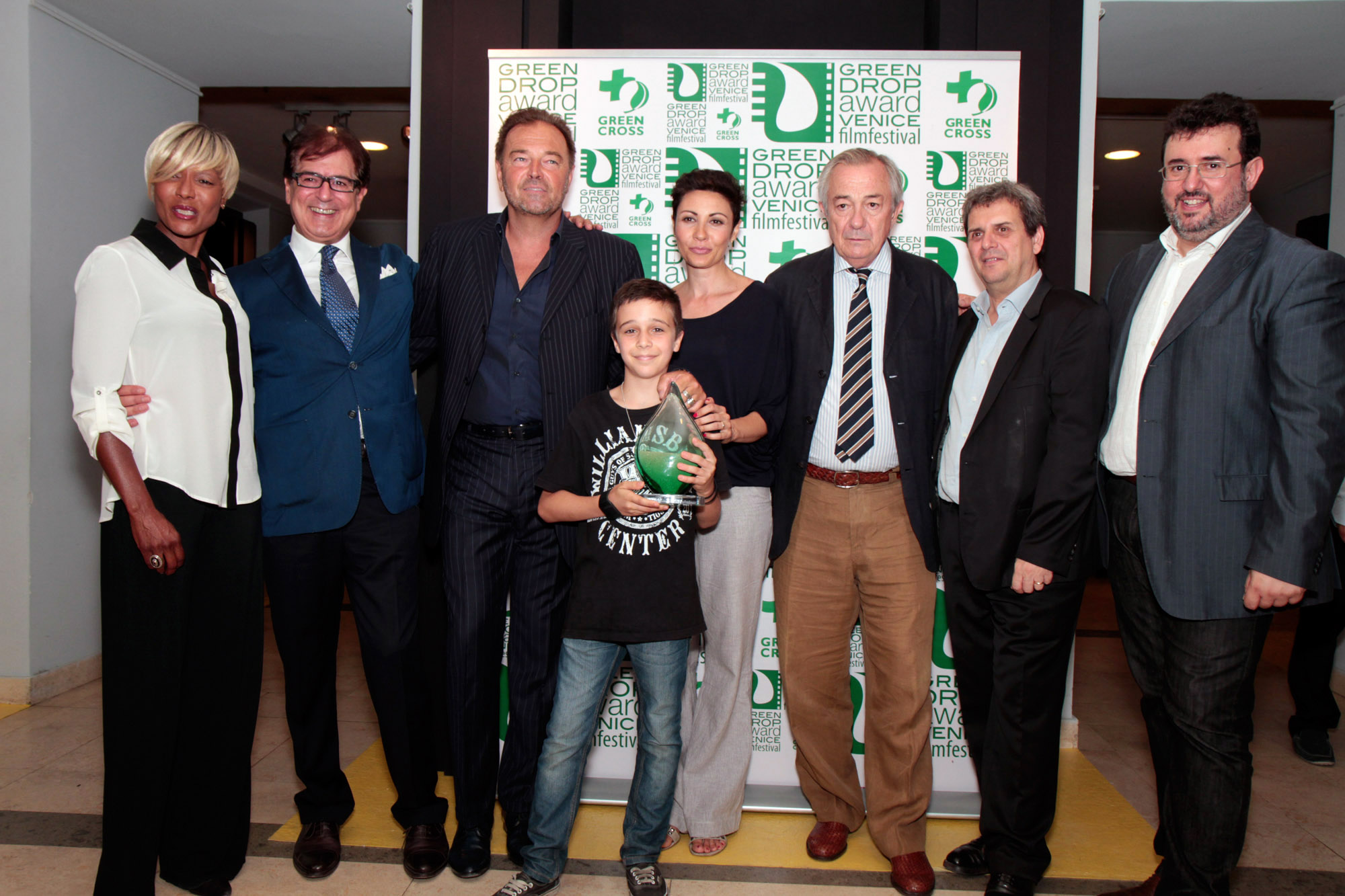 Il Green Carpet alla Casa del Cinema di Roma con il Green Drop Award
