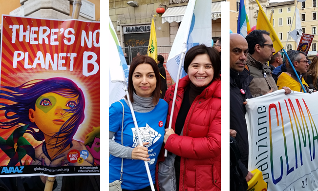 Il primo successo della COP21 di Parigi è la marcia per il Clima